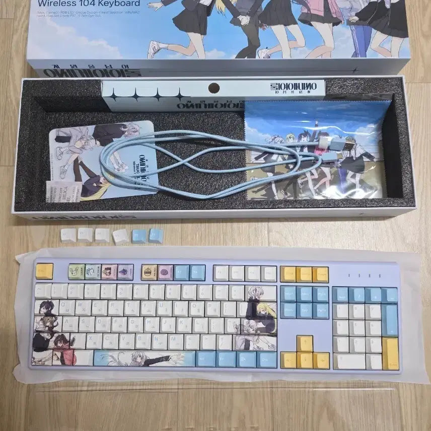 [BUNJANG] Chase Dol Keyboard &amp; Keycaps Set / 차세돌 키보드, 키캡