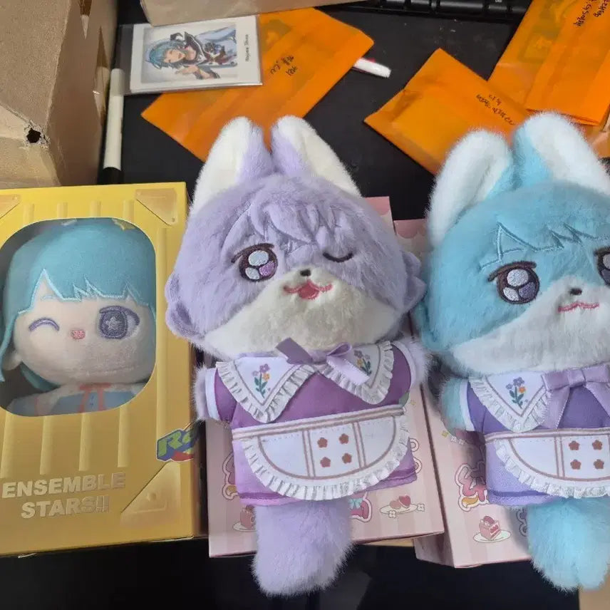 [BUNJANG] Hajime &amp; Fuyume Fox Plush Set / 하지메, 유메 누이
