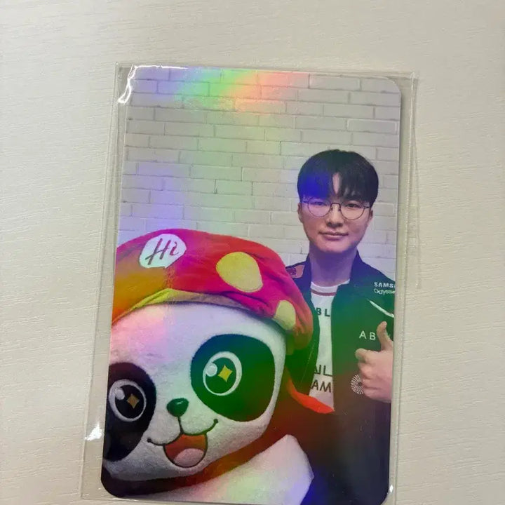 [BUNJANG] T1 Faker Panda Photocard &amp; Keyring Bundle / 티원 하이디라오 t1 페이커 포토카드 굿즈 및 키링