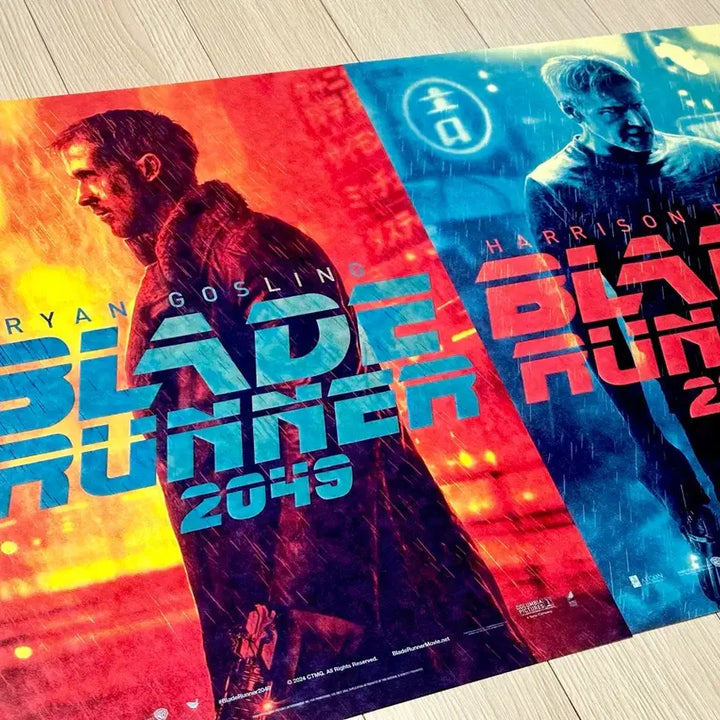 [BUNJANG] Blade Runner 2049 Dolby Cinema A3 Special Edition Poster Set (Ryan Gosling, Harrison Ford) / [2종-초희귀한정판]영화 블레이드러너2049 돌비 포스터A3 라이언고슬링