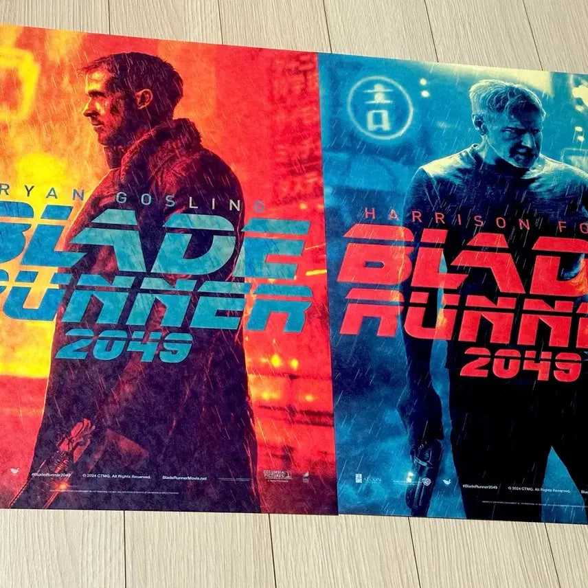 [BUNJANG] Blade Runner 2049 Dolby Cinema A3 Special Edition Poster Set (Ryan Gosling, Harrison Ford) / [2종-초희귀한정판]영화 블레이드러너2049 돌비 포스터A3 라이언고슬링