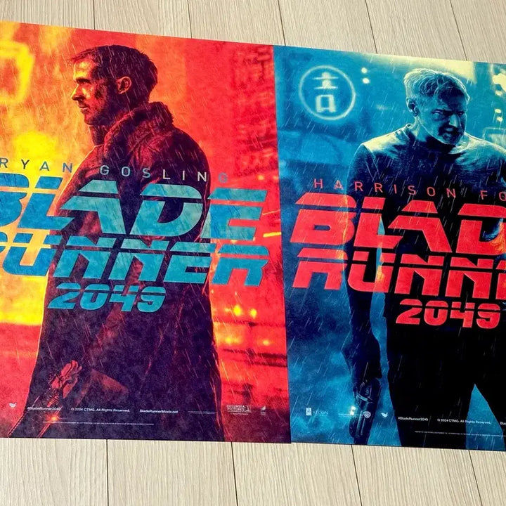 [BUNJANG] Blade Runner 2049 Dolby Cinema A3 Special Edition Poster Set (Ryan Gosling, Harrison Ford) / [2종-초희귀한정판]영화 블레이드러너2049 돌비 포스터A3 라이언고슬링