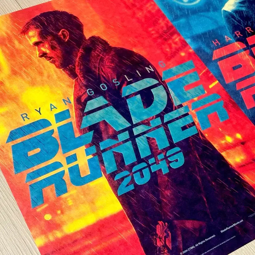 [BUNJANG] Blade Runner 2049 Dolby Cinema A3 Special Edition Poster Set (Ryan Gosling, Harrison Ford) / [2종-초희귀한정판]영화 블레이드러너2049 돌비 포스터A3 라이언고슬링