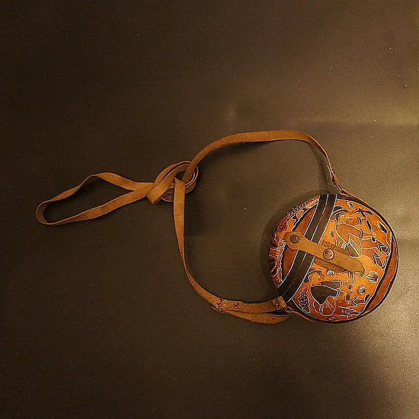 [BUNJANG] Vintage Leather Mini Crossbody Bag / 199 미니크로스백 미니백 남자미니가방 남성레더백 작은백 빈티지가죽가방