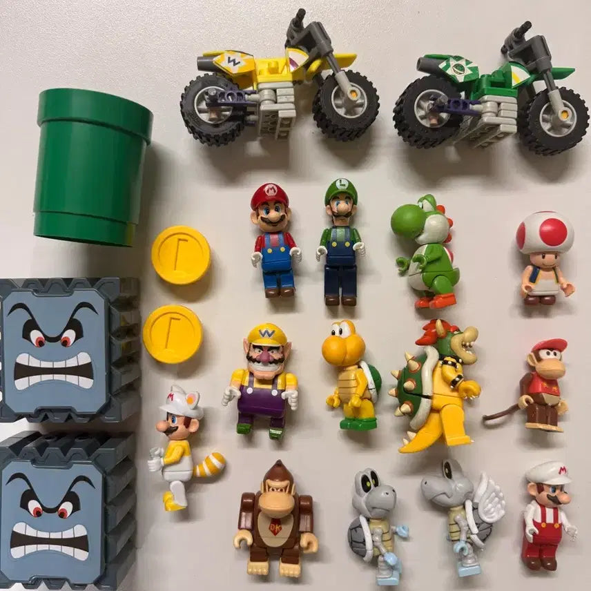 [BUNJANG] Super Mario KNEX LEGO Figure Set / 슈퍼마리오 KNEX 케이넥스 레고 피규어 세트