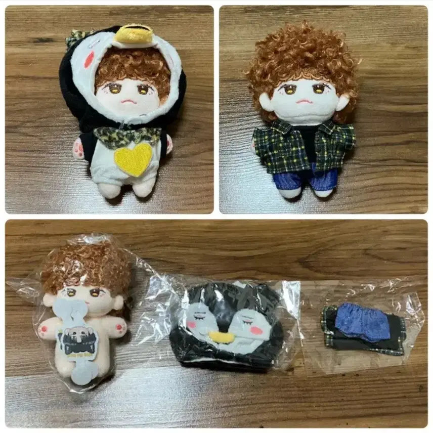 [BUNJANG] 2PM Junho 2PM Seul-Hoo Unofficial Doll "PengPeng" Bundle Set / (미개봉/일괄) 뽀글잊 2pm 투피엠 이준호 준호 비공식 인형 펭펭