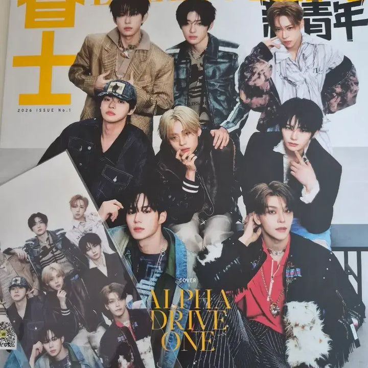 [BUNJANG] ALPHADRIVEONE (ARD1) Group Version ELLE China Magazine / 알파드라이브원 알디원 단체 버전 엘르 엘르멘 중국 잡지 양도
