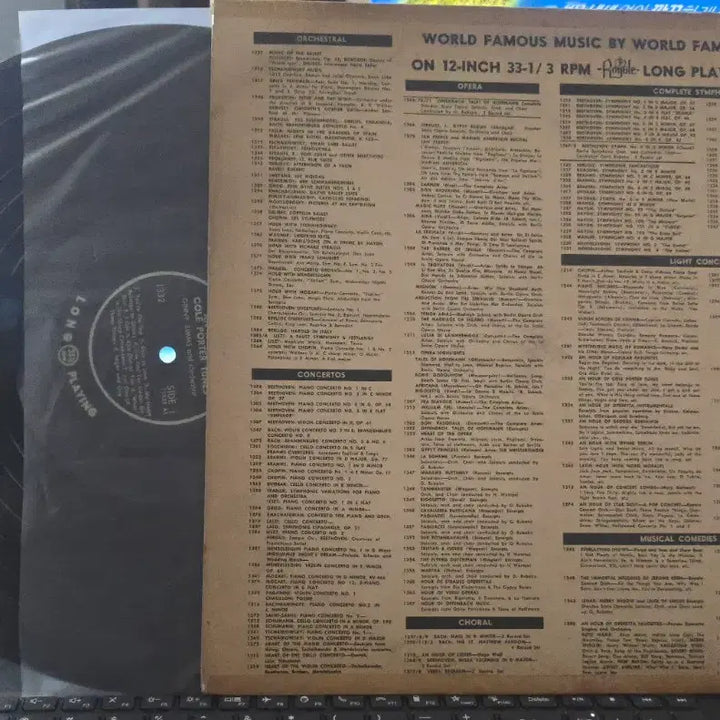 [BUNJANG] Ginny Simms and Orchestra An Hour of Cole Porter Tunes Vintage LP Record / An Hour of Cole Porter Tunes_재즈 LP(US)