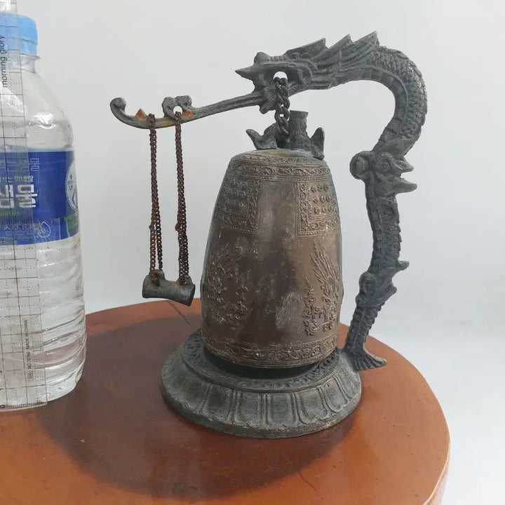 [BUNJANG] Antique Bronze Mini Temple Bell / 오래된  미니 용범종 - 수집용. 소품용. 민속품