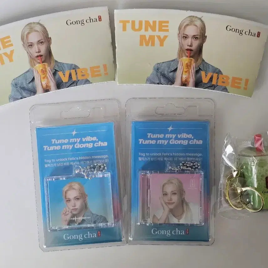 [BUNJANG] Stray Kids Felix Voice Keychain Bundle Set / 공차 필릭스 키링 보이스키링 2종 일괄 양도