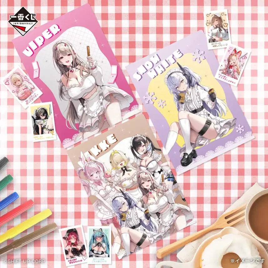 [BUNJANG] Nier: Automata Nikke Ichiban Kuji A Prize Clear File &amp; Photocard - Snow White / 승리의 여신 니케 nikke 제일복권 k상 클리어파일&amp;포카 스노우화이트