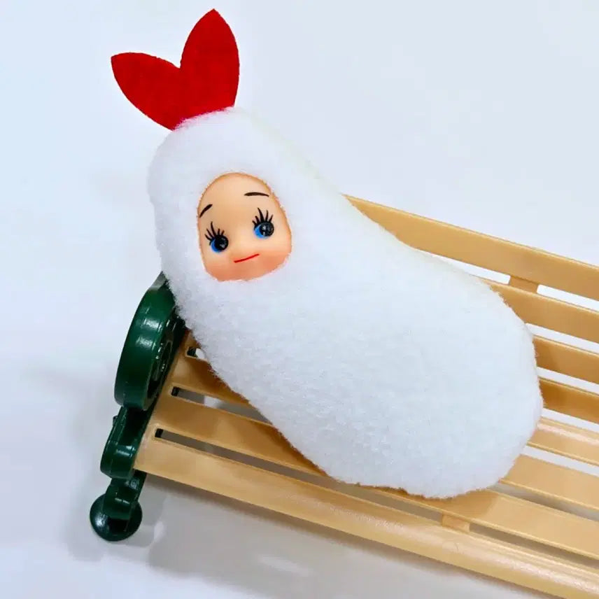 [BUNJANG] Qpy Fried Shrimp Custom Keyring / 큐피 새우튀김 커스텀 키링