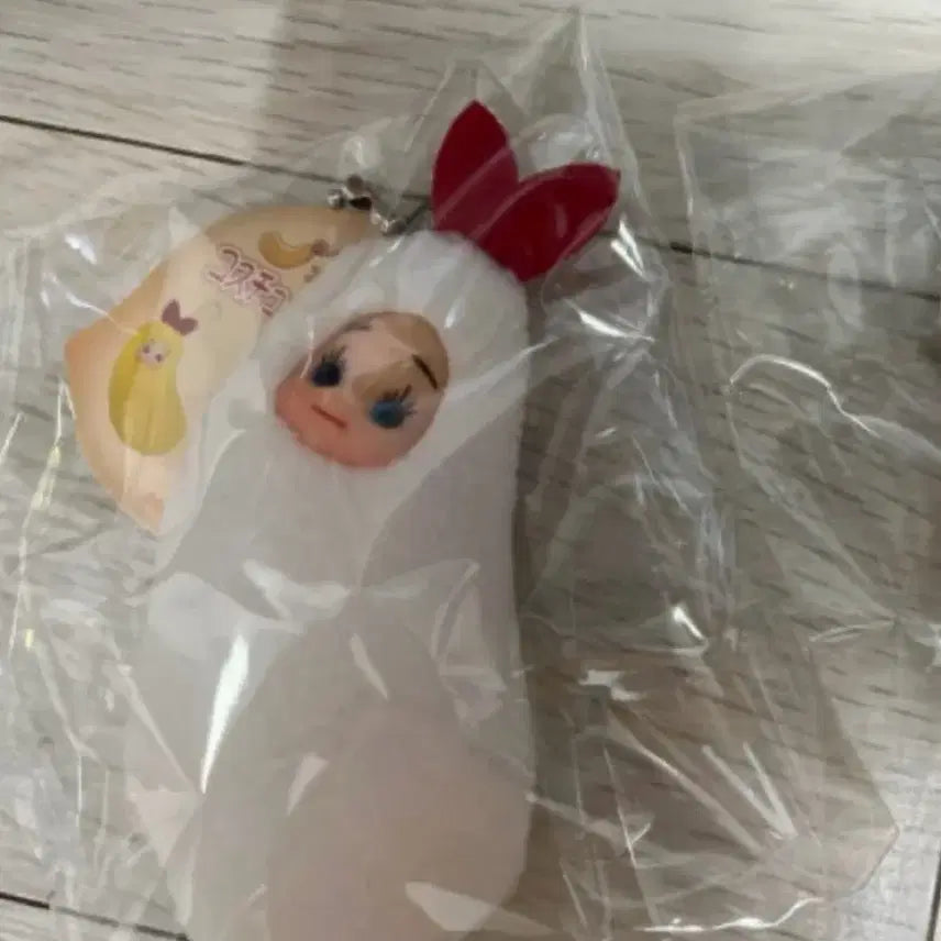 [BUNJANG] Qpy Fried Shrimp Custom Keyring / 큐피 새우튀김 커스텀 키링