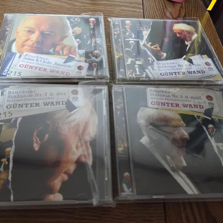 [BUNJANG] Günter Wand Bruckner Symphonies No. 4, 5, 7, 9 SACD Set / 귄터반트 브루크너 교향곡 4,5,7,9번 SACD