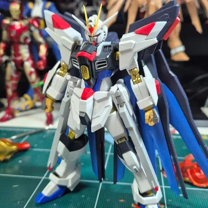 [BUNJANG] Metal Robot Spirits Strike Freedom Custom Resin Head (Colored) / 메탈로봇혼용 스트라이크 프리덤 커스텀 레진헤드(컬러)