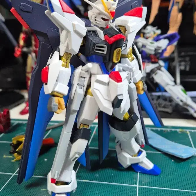 [BUNJANG] Metal Robot Spirits Strike Freedom Custom Resin Head (Colored) / 메탈로봇혼용 스트라이크 프리덤 커스텀 레진헤드(컬러)