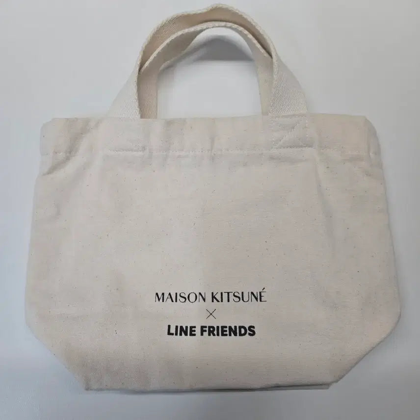 [SOLD OUT] 메종키츠네x라인 토트백 에크루