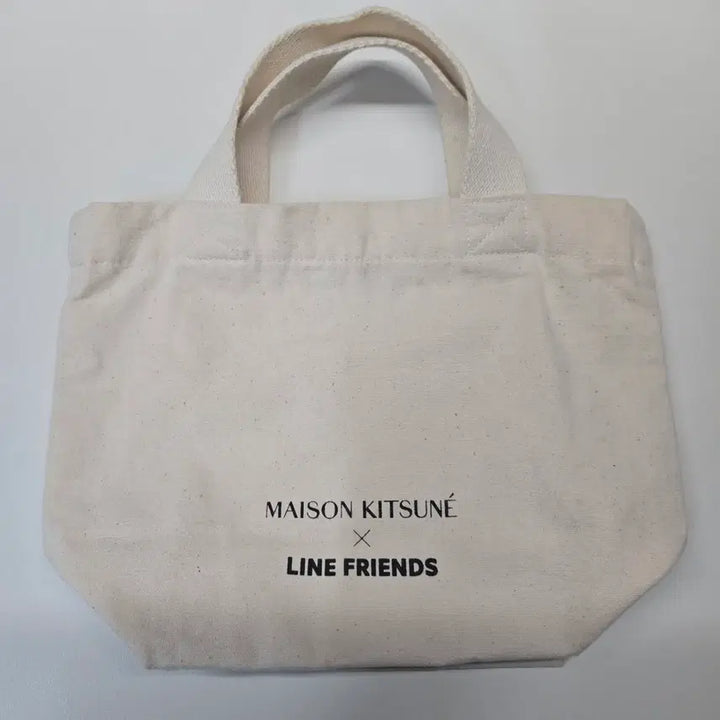 [SOLD OUT] 메종키츠네x라인 토트백 에크루