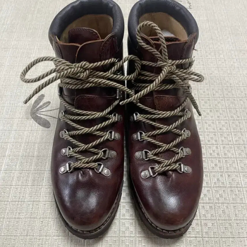 [BUNJANG] Paraboot Avoriaz Burgundy Leather Boots / 파라부트 아보리아즈 마룬 8.5