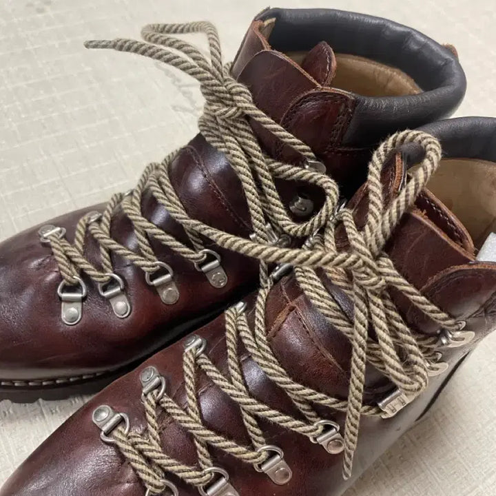 [BUNJANG] Paraboot Avoriaz Burgundy Leather Boots / 파라부트 아보리아즈 마룬 8.5