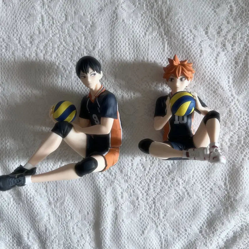 [BUNJANG] Haikyuu!! Kageyama &amp; Hinata Noodle Stopper Figure Bundle Set / 하이큐 카게야마, 히나타 누들스토퍼 일괄 판매합니다
