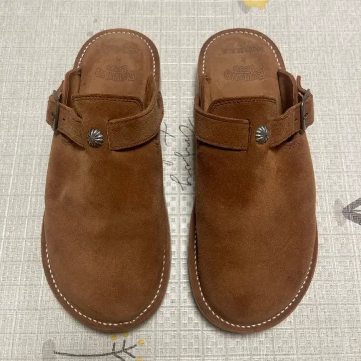 [BUNJANG] Rollingroud Corila Boots Mule Brown / 롤링라우드 코릴라부츠 뮬 브라운 290