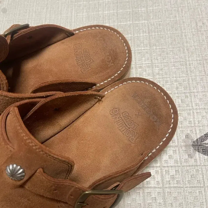 [BUNJANG] Rollingroud Corila Boots Mule Brown / 롤링라우드 코릴라부츠 뮬 브라운 290