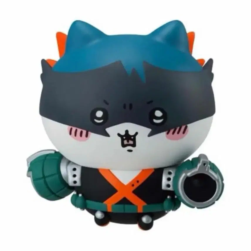 [BUNJANG] My Hero Academia x Chiikawa Hachiwara &amp; Bakugo Figure / 나의 히어로 아카데미아 x 먼작귀 치이카와 피규어 하치와레 바쿠고