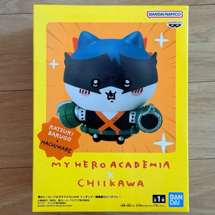 [BUNJANG] My Hero Academia x Chiikawa Hachiwara &amp; Bakugo Figure / 나의 히어로 아카데미아 x 먼작귀 치이카와 피규어 하치와레 바쿠고