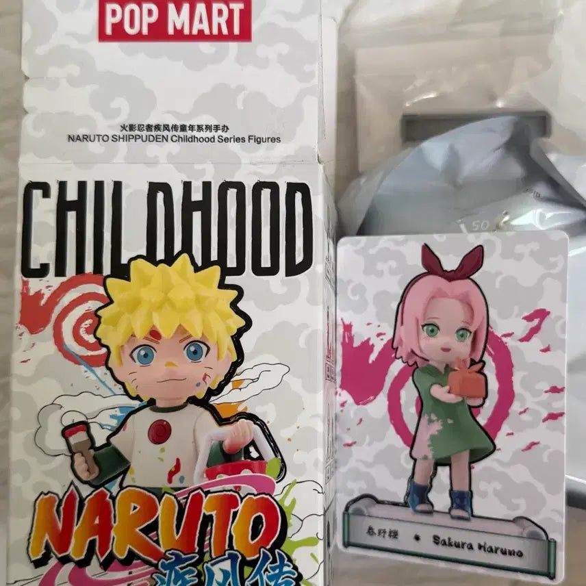 [BUNJANG] Pop Mart Naruto Childhood Sakura Sealed / 팝마트 나루토 유년기 사쿠라 미개봉