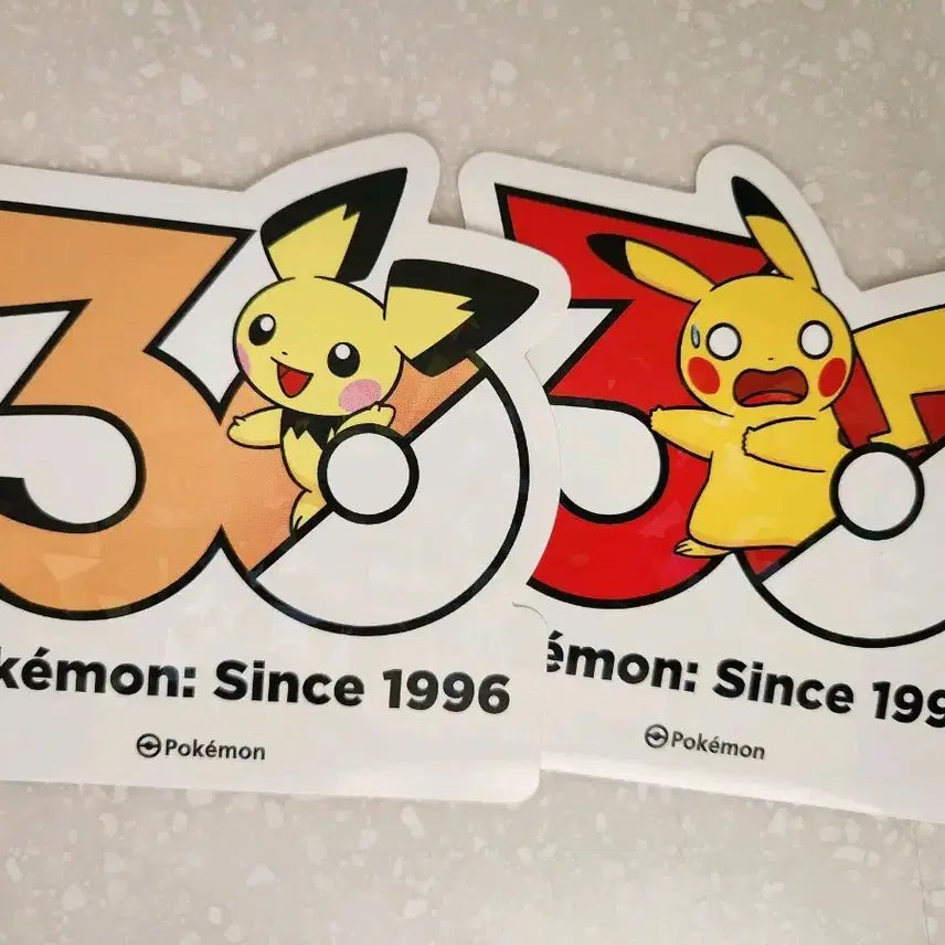 [BUNJANG] Pokemon Seongsu Pop-up Nolan Pikachu &amp; Pichu Sticker Bundle Set / 포켓몬 성수 팝업 놀란 피카츄 피츄 스티커 일괄