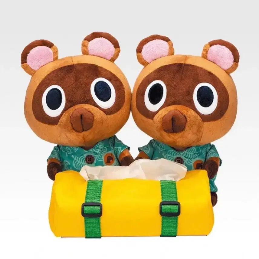 [BUNJANG] Animal Crossing Kongdol &amp; Bamdol Tissue Case / 동물의 숲 제일복권 A상 콩돌 &amp; 밤돌 휴지케이스