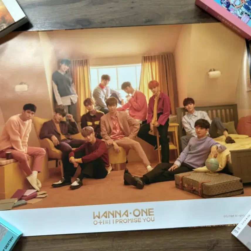 [BUNJANG] Wanna One Album Poster Bundle Set (6 Posters) / 워너원 앨범포스터 6장 일괄
