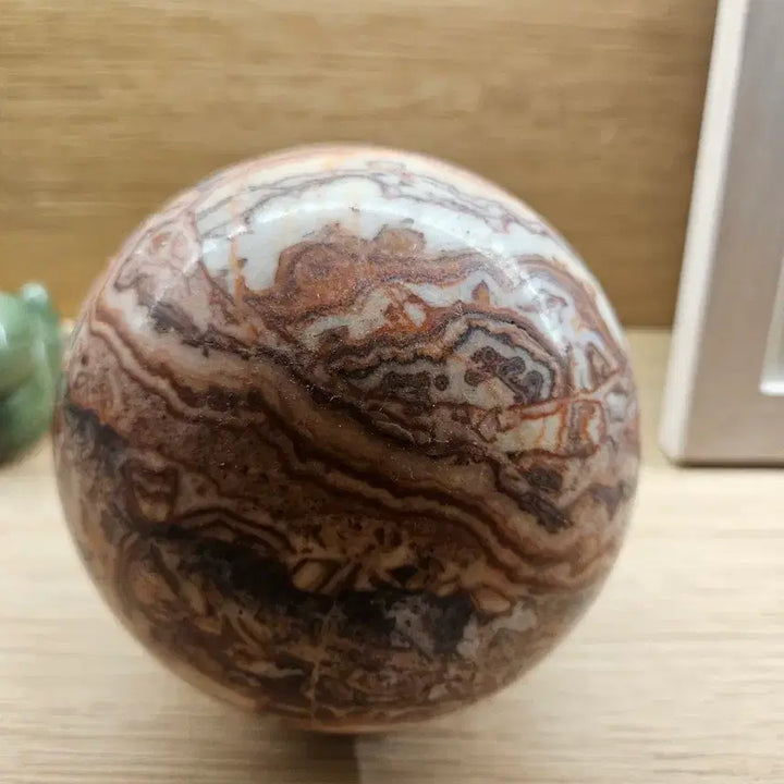 [BUNJANG] Striped Crystal Ball / 줄무늬 원석  수정구