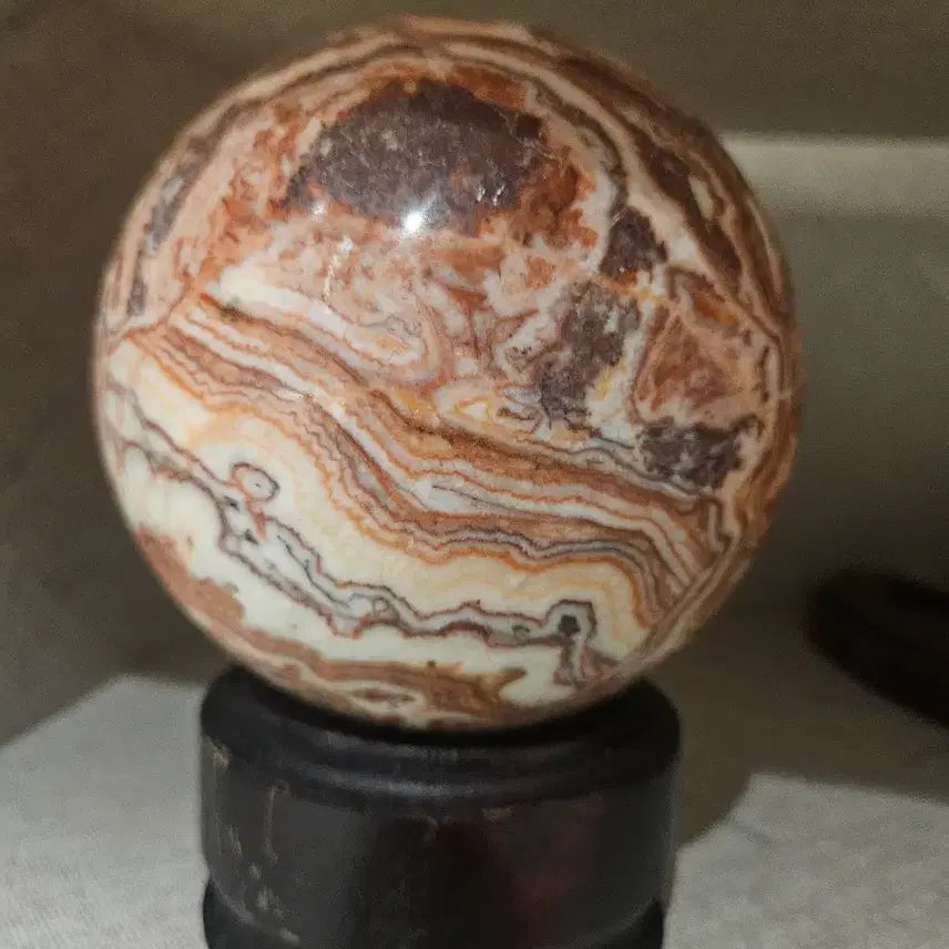 [BUNJANG] Striped Crystal Ball / 줄무늬 원석  수정구