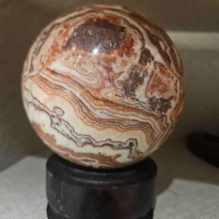 [BUNJANG] Striped Crystal Ball / 줄무늬 원석  수정구