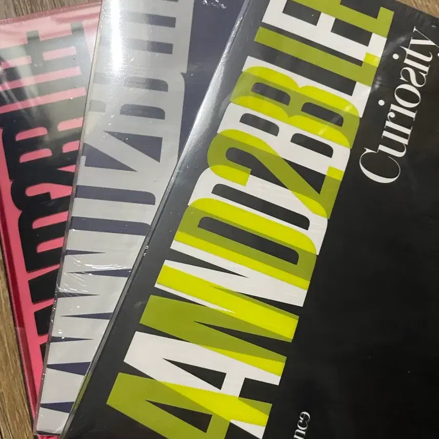 [BUNJANG] Double Debut Album Curiosity (Sealed) Set / 앤더블 미개봉앨범1set(실물있어요)총3장