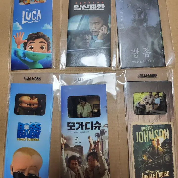 [BUNJANG] CGV Film Mark Collection - Individual Packaging / CGV 영화 굿즈 필름마크 초기 개별포장 낱개 판매