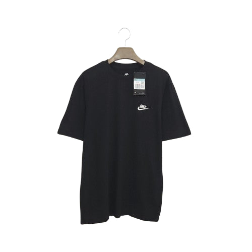 [BUNJANG] Nike Embroidered Logo Black T-Shirt (Men&