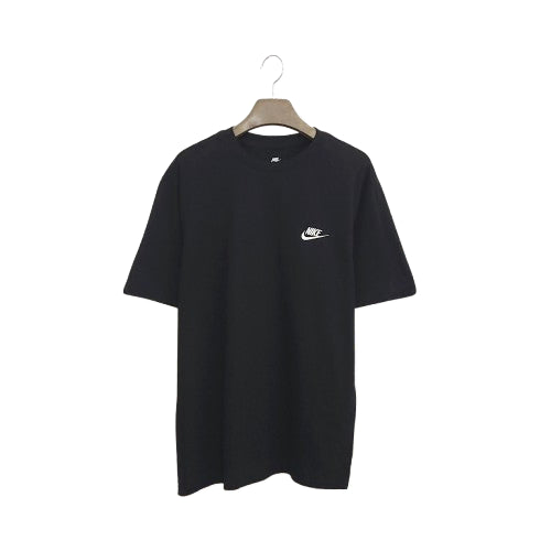 [BUNJANG] Nike Embroidered Logo Black T-Shirt (Men&