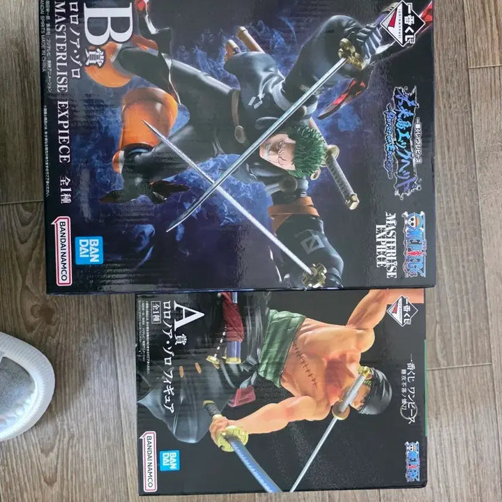 [BUNJANG] Bandai One Piece Zoro Figure A Prize B Prize Set / 반다이 원피스 조로 피규어 A상 B상 세트