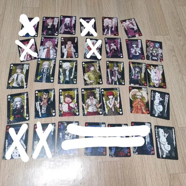 [BUNJANG] Danganronpa Big Trump Card Bundle Set (29 Cards) / 일괄 택포17)24장 단간론파빅트럼프 코마에다나나미히나타키리기리간다무