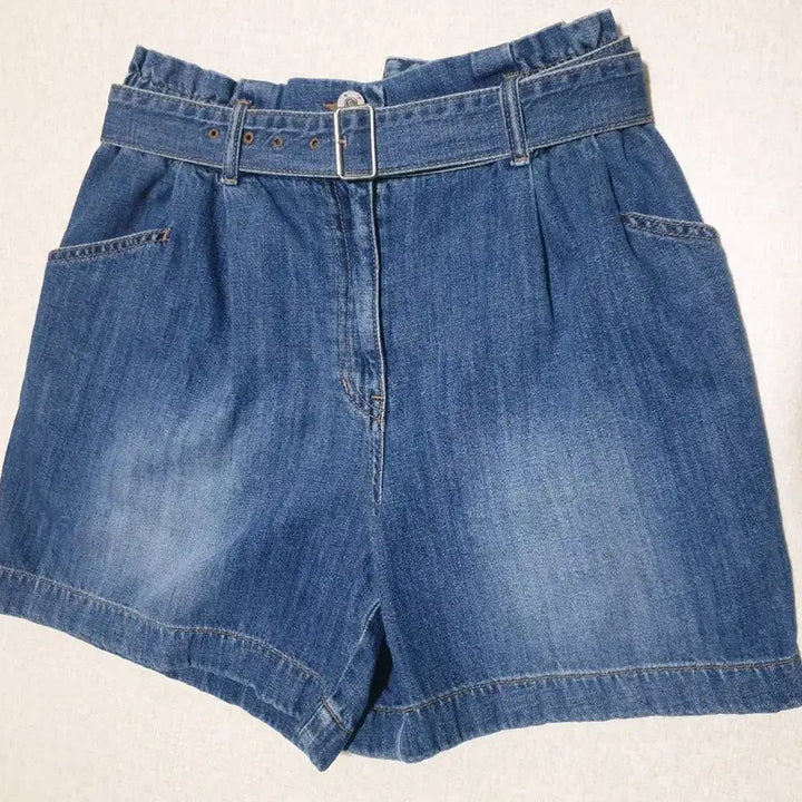 [BUNJANG] Lucky Chouette Denim Shorts / 럭키슈에뜨 데님 숏팬츠 38