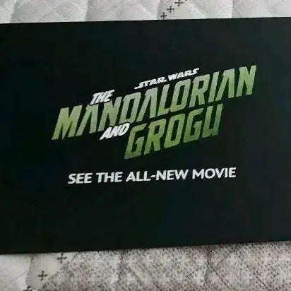 [BUNJANG] The Mandalorian and Grogu IMAX Special Edition Sticker / 만달로리안과그로구 imax 아이맥스 특전 스티커 1장당 가격