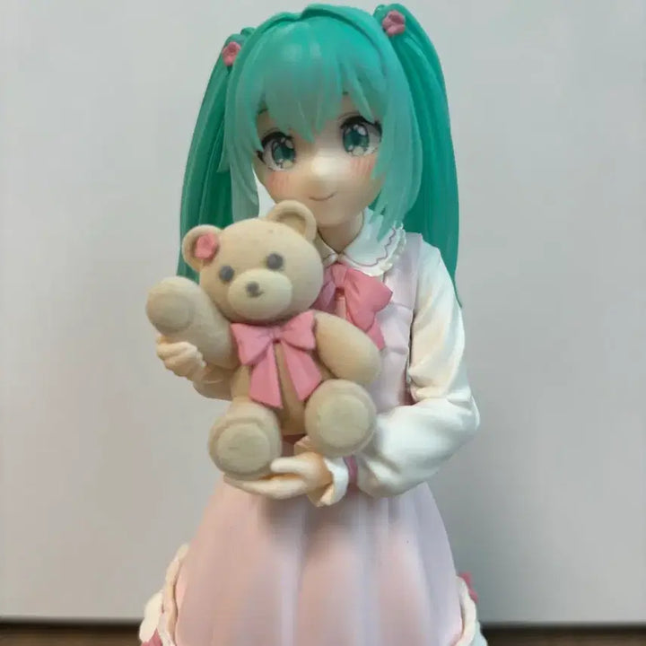 [BUNJANG] Hatsune Miku Teddy Bear Figure (Opened) / 어린이 테디베어 미쿠 피규어