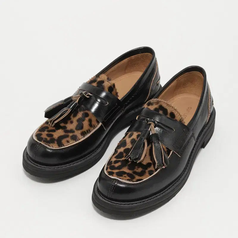 [BUNJANG] Our Legacy Leopard Hair-On Hide Tassel Loafers / [42] 아워레가시 테슬 로퍼 레오파드