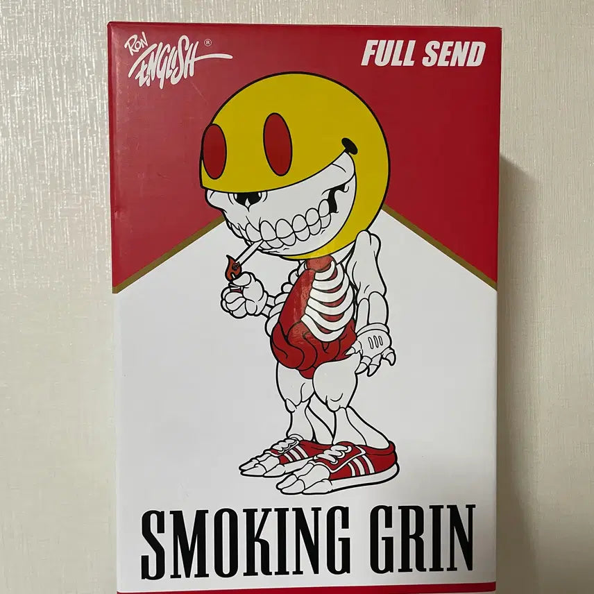 [BUNJANG] Ron English Grin Red Toy / 론 잉글리쉬 / 론 잉글리시 토이