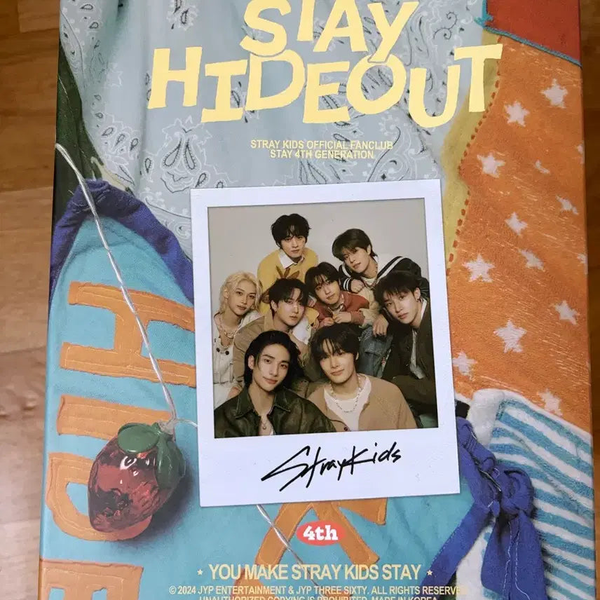 [BUNJANG] Stray Kids STAY 4th Generation Fanclub Kit (Excluding Membership Card) / 스트레이키즈 스키즈 스테이 4기 팬클럽 키트