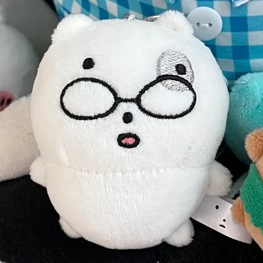 [SOLD OUT] 눈멍이 인형 키링 안경잽이눈멍