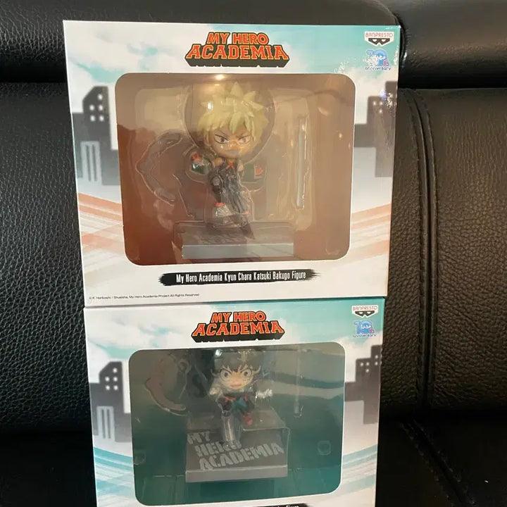 [BUNJANG] My Hero Academia Izuku Midoriya &amp; Katsuki Bakugo Kyun Chara Figure Bundle Set / 나의 히어로 아카데미아 미도리야 바쿠고 큥카라 피규어 일괄